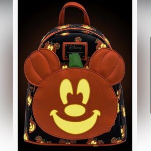 Loungefly Disney Mickey-O-Lantern back pack.